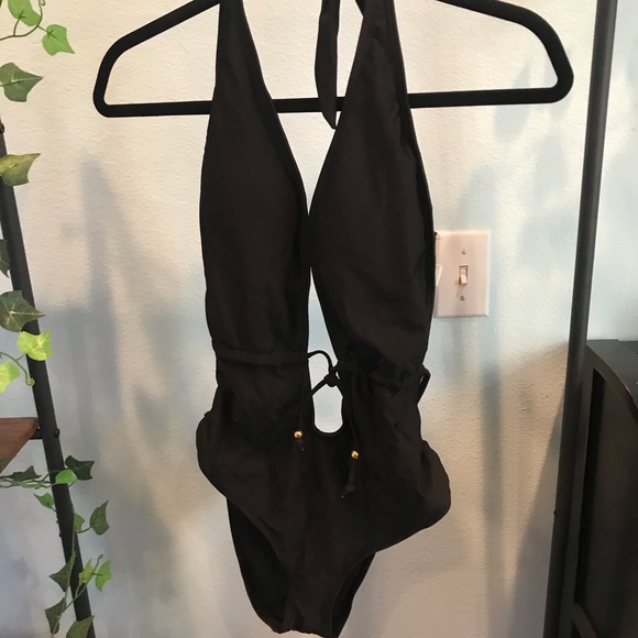 Open Front Tie Sexy swimsuit - Picture 4 of 4